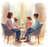 Entrega y recojo de hijos/as asistido